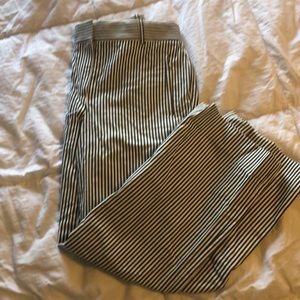 J. Crew Teddie Striped trousers
